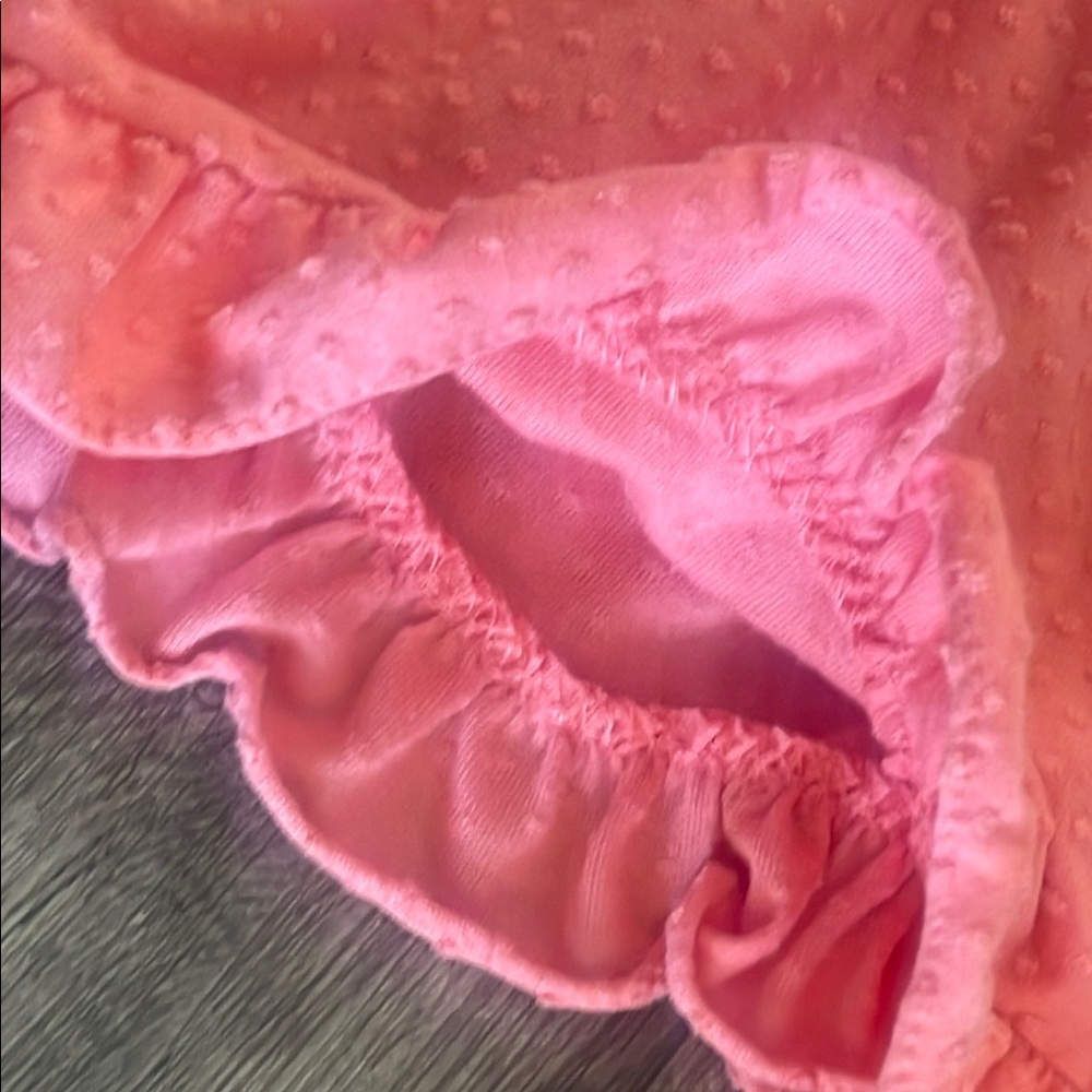 Pink Ruffled Blouse - Picture 4 of 6